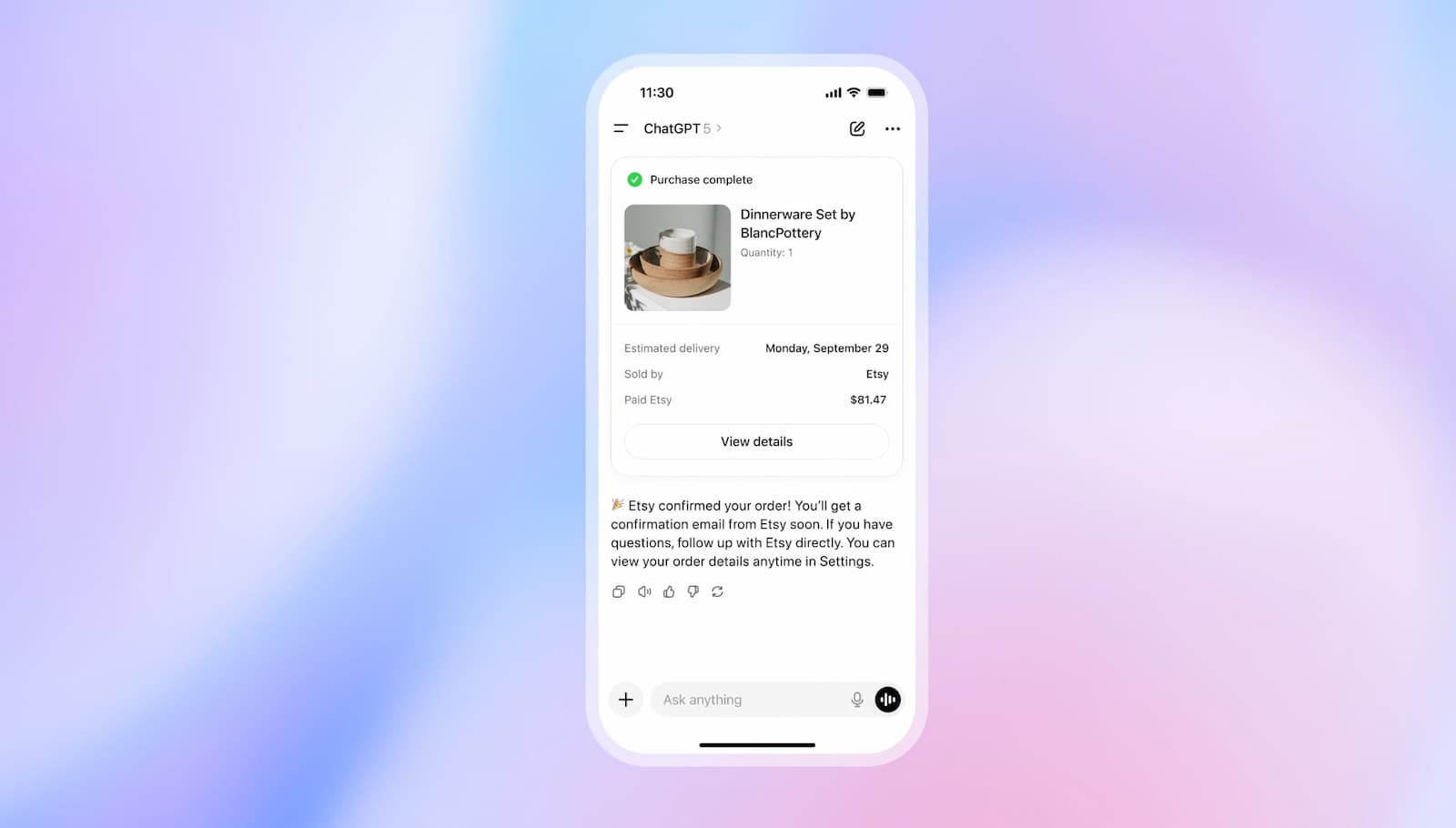ChatGPT now lets you impulse buy without leaving the chat ChatGPT now lets you impulse buy without leaving the chat